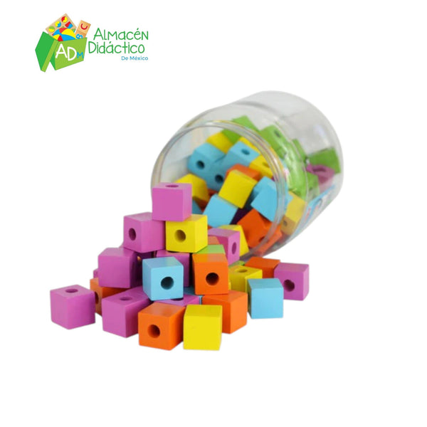 100 CUBOS CON CINTAS PARA NIÑOS