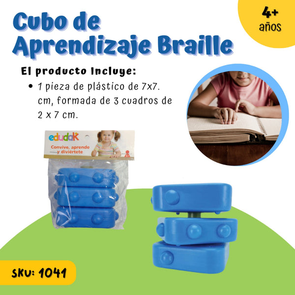 CUBO DE APRENDIZAJE BRAILLE