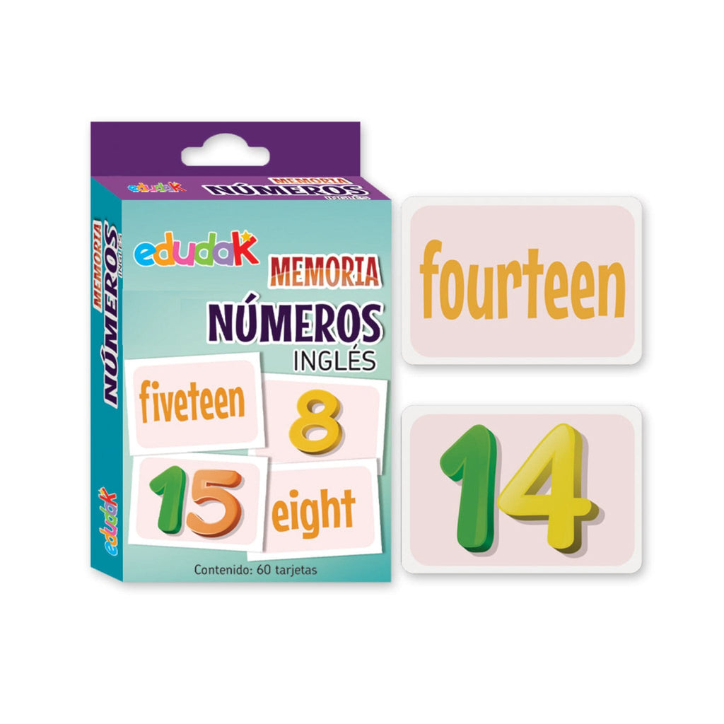 MEMORIA NÚMEROS (INGLES)