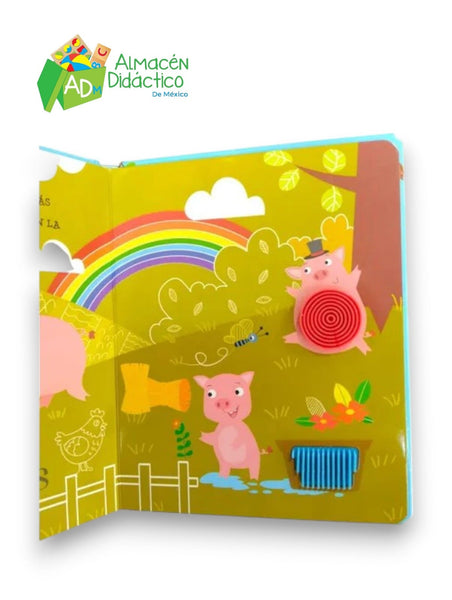 LIBRO- CINCO TRAVIESOS CERDITOS