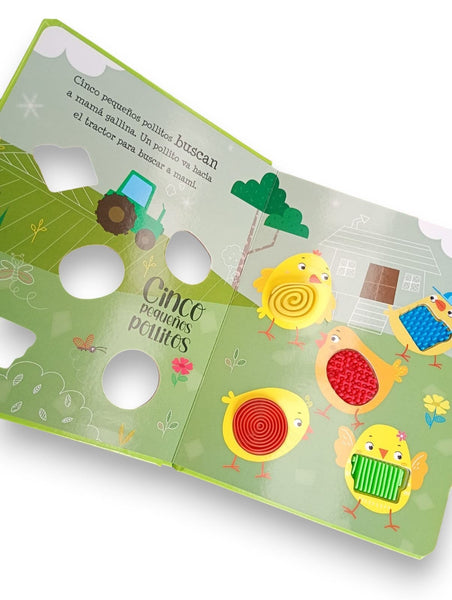 LIBRO -CINCO PEQUEÑOS POLLITOS