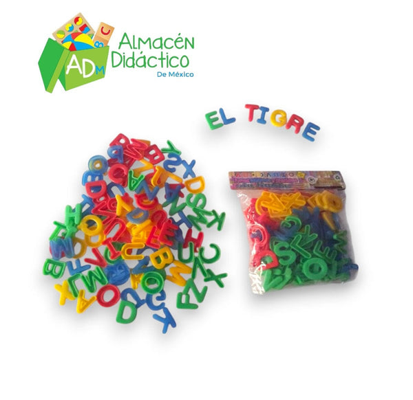 LETRA DIDACTICA 104 PIEZAS
