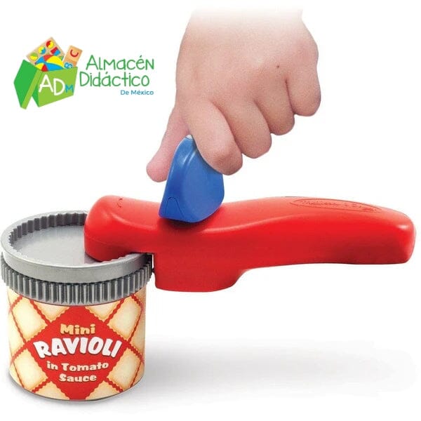 ABRE LATAS - MELISSA & DOUG -  OPENER & CANS PRETEND SET