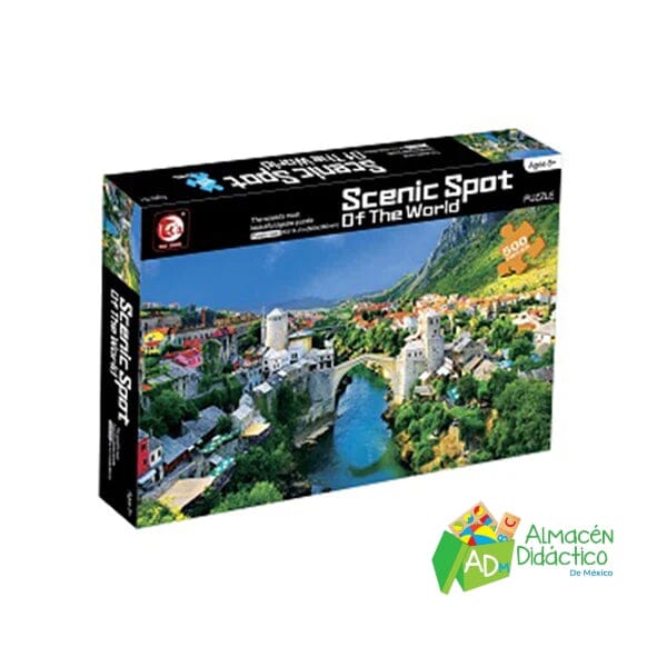 ROMPECABEZAS PAISAJE DE LOS ALPES 500 PZAS.