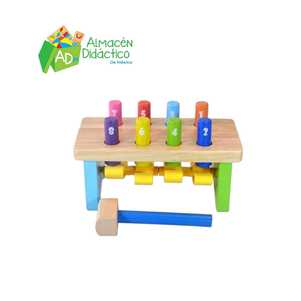 BANCO DE MADERA PARA AMARTILLAR