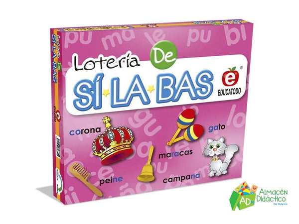 LOTERÍA DE SILABAS