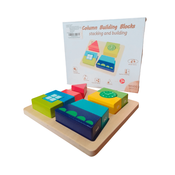 Bloques de construcción figuras geométricas