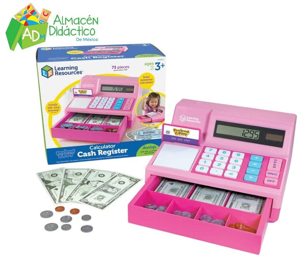 CAJA REGISTRADORA ROSA PRETEND Y PLAY