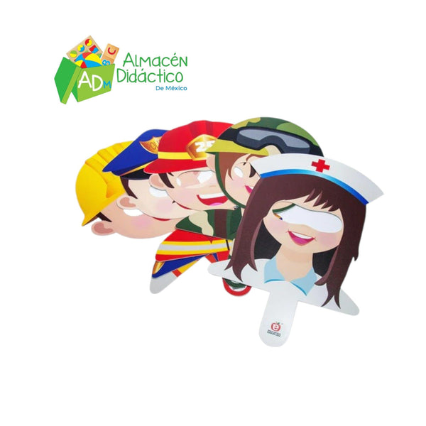 CARETAS DE SERVIDORES PUBLICOS SILUETAS