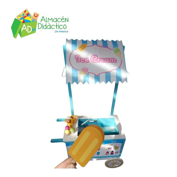 CARRITO 2 EN 1 HELADOS / HAMBURGUESA