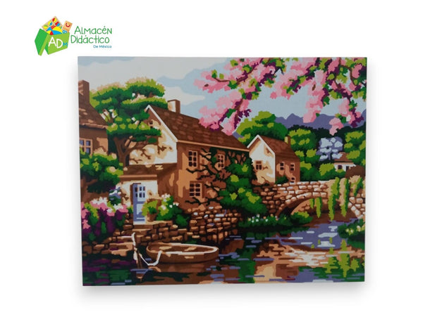 PINTA POR NUMERO - CASA MIA