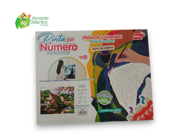 PINTA POR NUMERO - CASA MIA