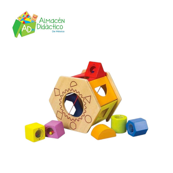 CLASIFICADOR DE FORMAS AGITA Y COMBINA - HAPE  -  SHAKE AND MATCH SHAPE SORTER