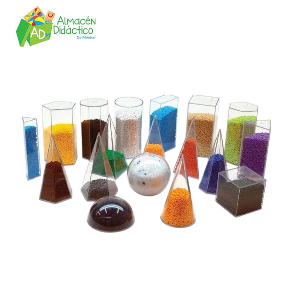 CUERPOS GEOMÉTRICOS RELLENABLES