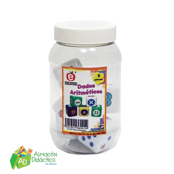 DADOS ARITMETICOS EN BOTE