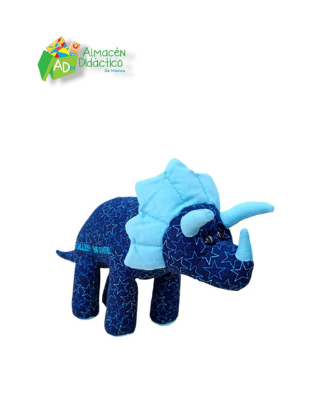 DINOSAURIO DE TELA-ESTRELLAS TRICERATOPS