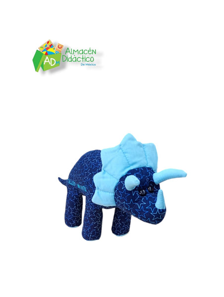 DINOSAURIO DE TELA-ESTRELLAS TRICERATOPS