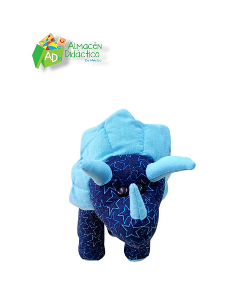 DINOSAURIO DE TELA-ESTRELLAS TRICERATOPS