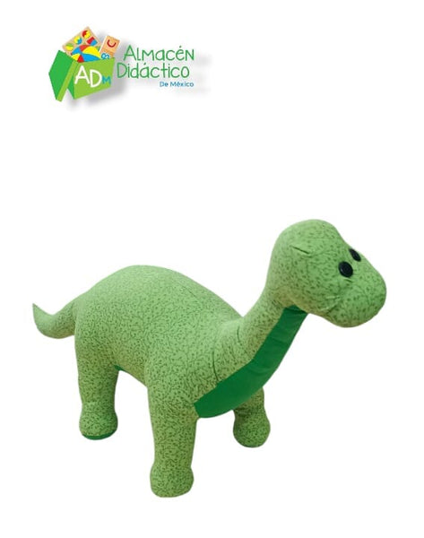 DINOSAURIO DE TELA-VERDE BRANCHIOSAURUS
