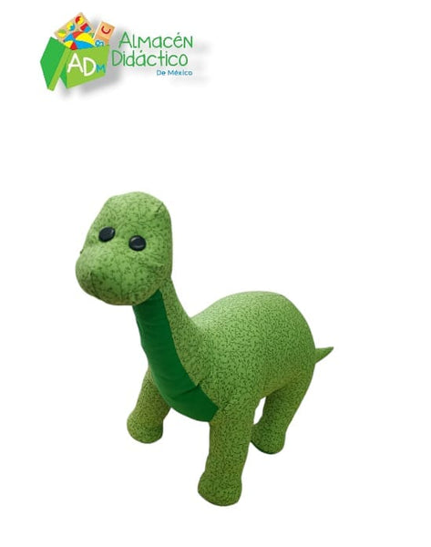DINOSAURIO DE TELA-VERDE BRANCHIOSAURUS