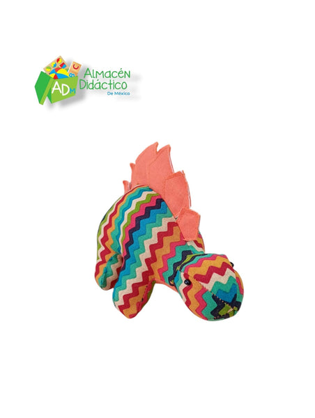 DINOSAURIO MINI DE TELA- MULTI COLOR