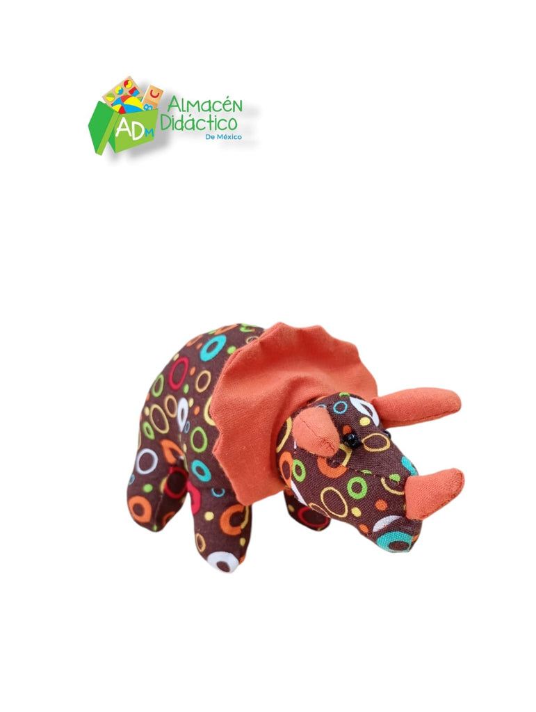 DINOSAURIO MINI DE TELA- MULTI COLOR