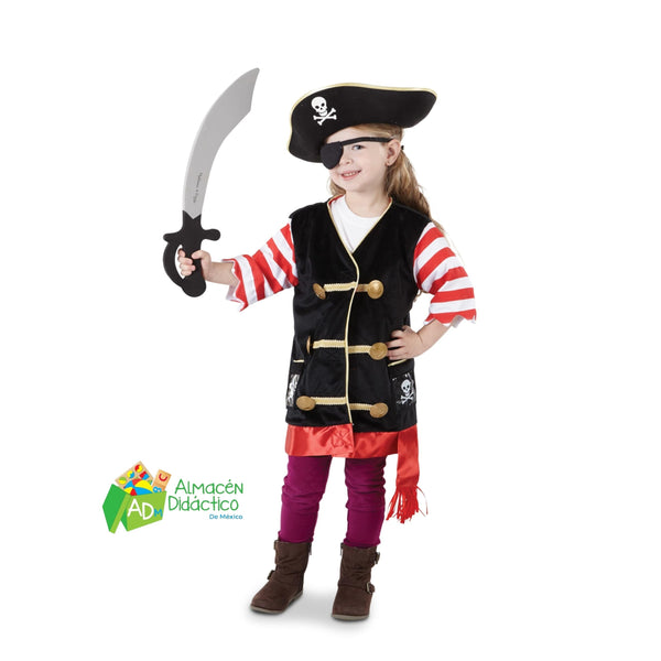 DISFRAZ DE PIRATA - MELISSA & DOUG - PIRATE