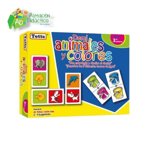 DOMI ANIMALES Y COLORES