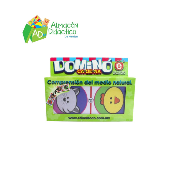 DOMINO ZOOBOLITAS ANIMALES DE LA GRANJA