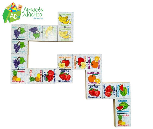 DOMINO DE LINEA FRUTAS