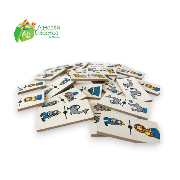 DOMINO DE MADERA CIRCO