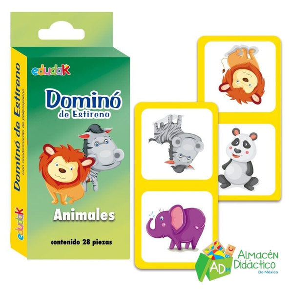 DOMINO ESTIRENO ANIMALES