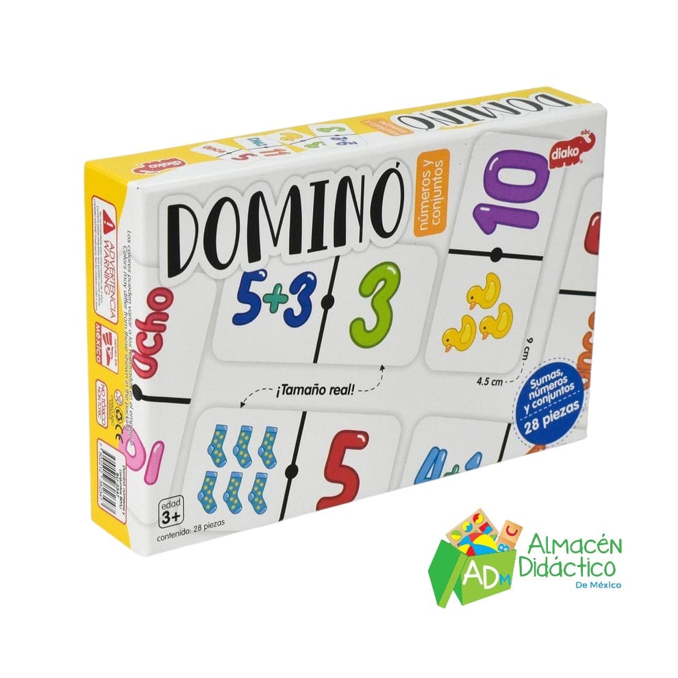 DOMINÓ NÚMEROS Y CONJUNTOS