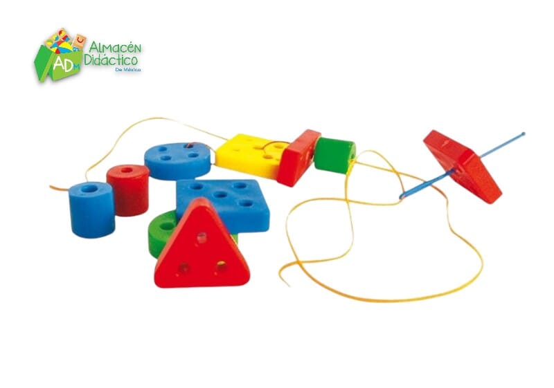 GEOMETRÍA DE ENSARTE DE COLORES