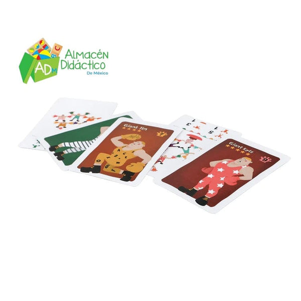 JUEGO DE APILAR HERCULES CON TARJETAS