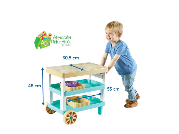 ISLA DE COCINA CON ACCSESORIOS