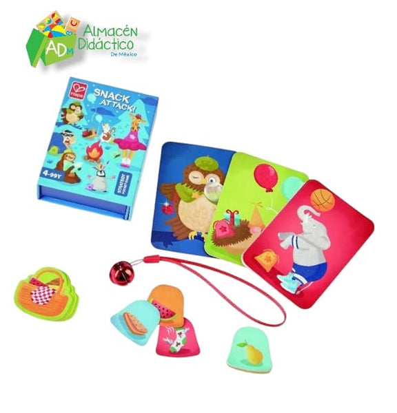JUEGO DE CARTAS SERPIENTE AL ATAQUE - HAPE - SNACK ATTACK