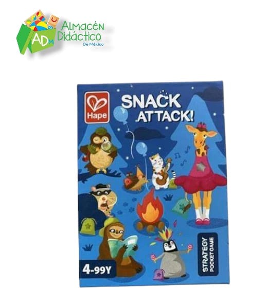 JUEGO DE CARTAS SERPIENTE AL ATAQUE - HAPE - SNACK ATTACK