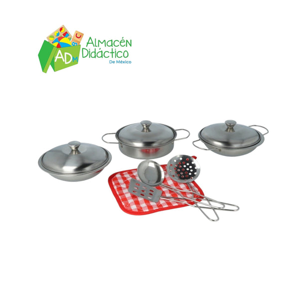 JUEGO DE COCINA METALICO
