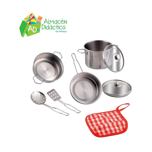 JUEGO DE COCINA METALICO