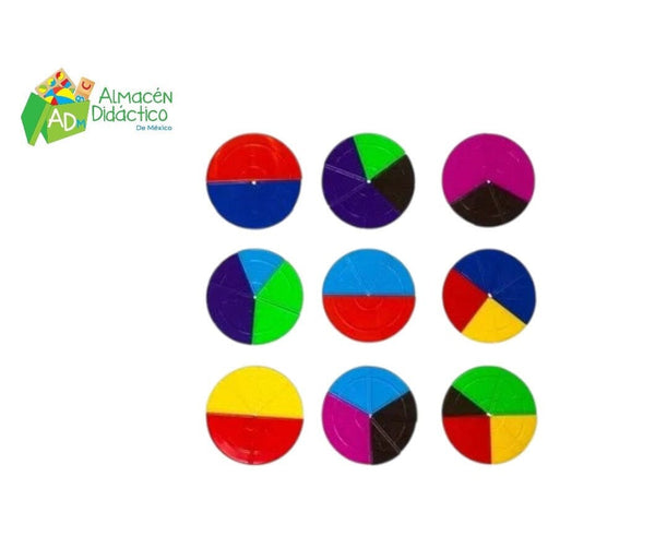 JUEGO DE FRACCIONES CIRCULARES