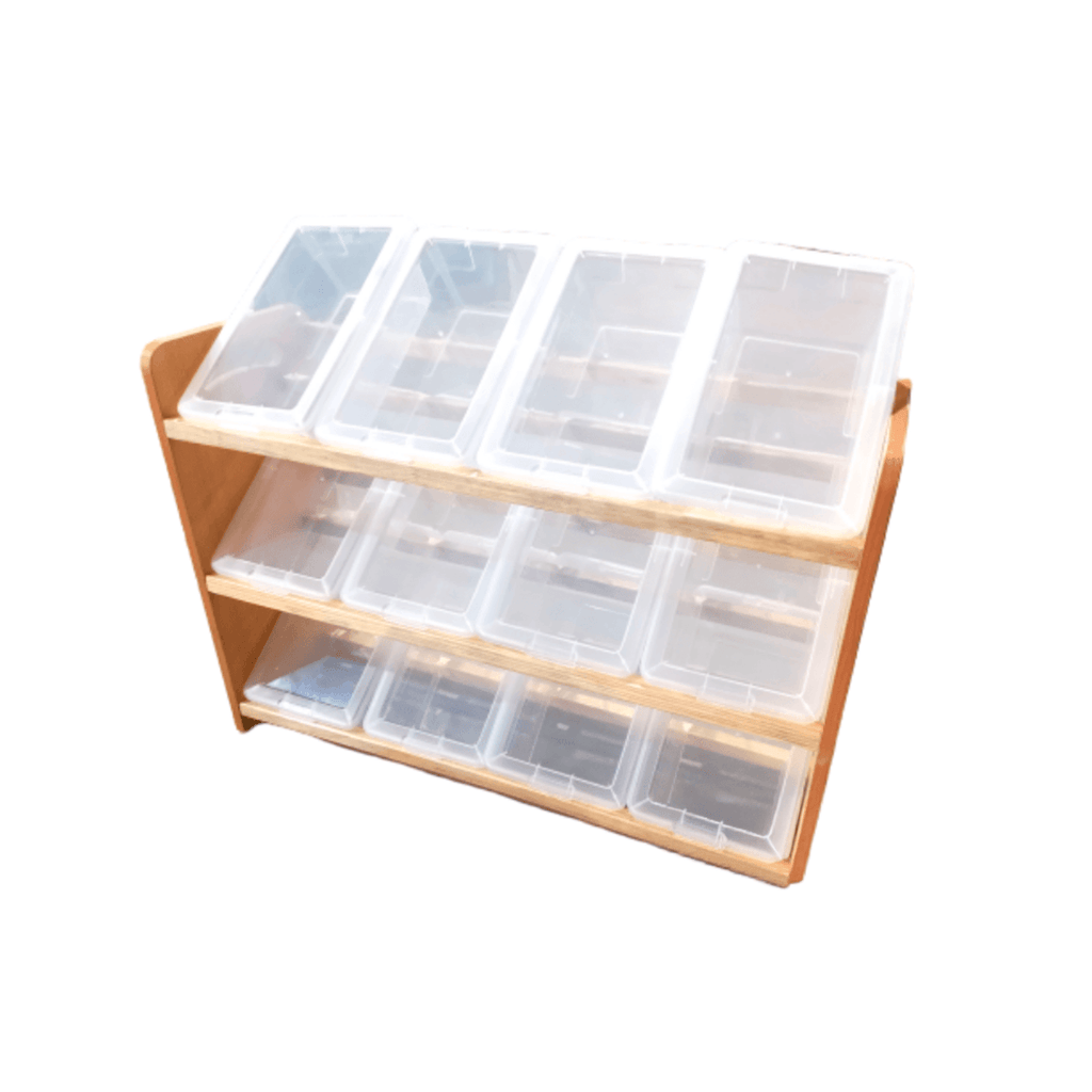 Juguetero con 12 contenedores