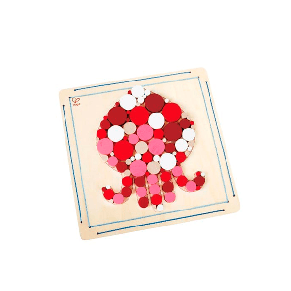 Kit de mosaico de pulpo del océano Hape