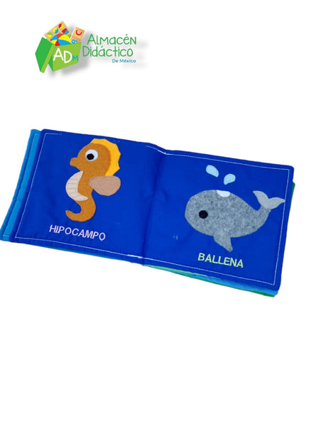 LIBRO - ANIMALES MARINOS VERTEBRADOS