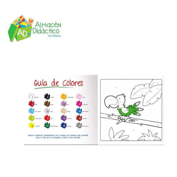 LIBRO MULTIPLICACIÓN Y DIVISIÓN - COLECCION COLOREA Y APRENDE