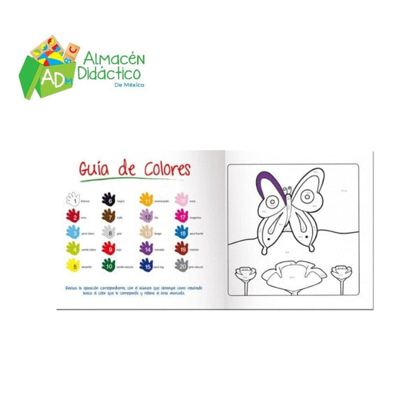 LIBRO SUMAS Y RESTAS - COLECCION COLOREA Y APRENDE