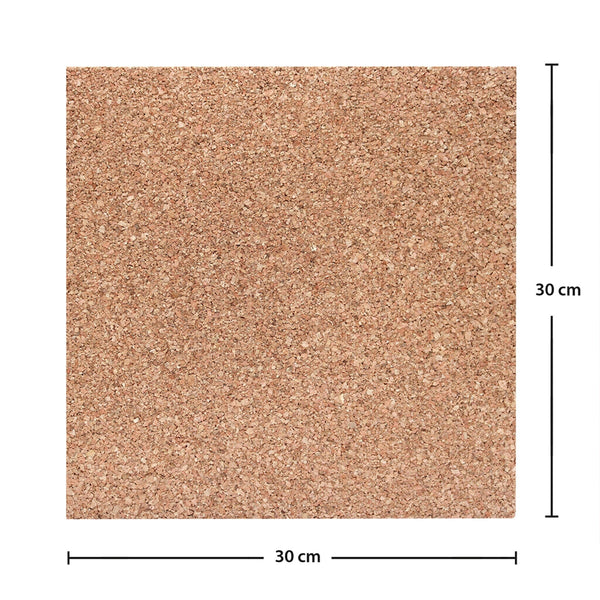 LOSETA CORCHO 30X30 CM PAQ  4 PZS