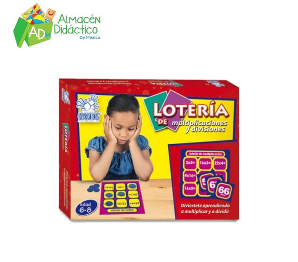 LOTERÍA DE MULTIPLICACIÓN Y DIVISIÓN