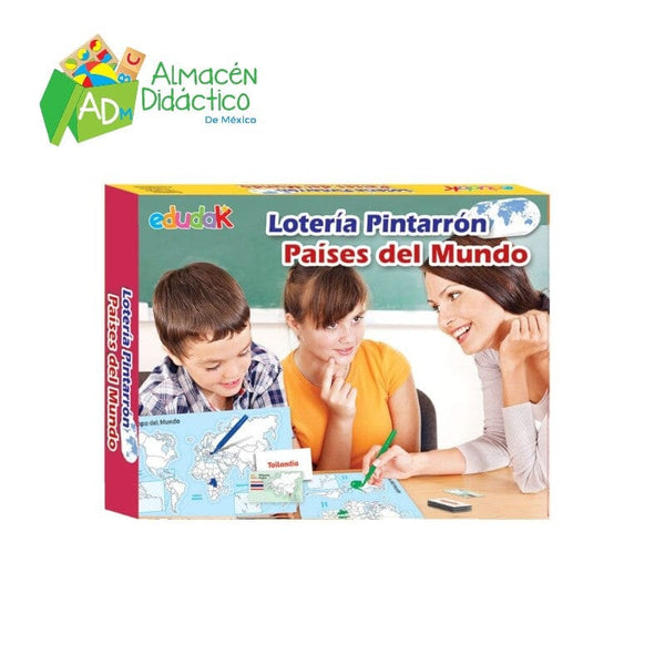 LOTERIA PINTARRON "PAISES DEL MUNDO"