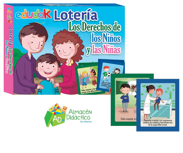LOTERIA DE LOS DERECHOS Y DEBERES DE LOS NIÑOS Y NIÑAS